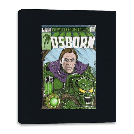 Osborn Old School - Canvas Wraps Canvas Wraps RIPT Apparel 16x20 / Black