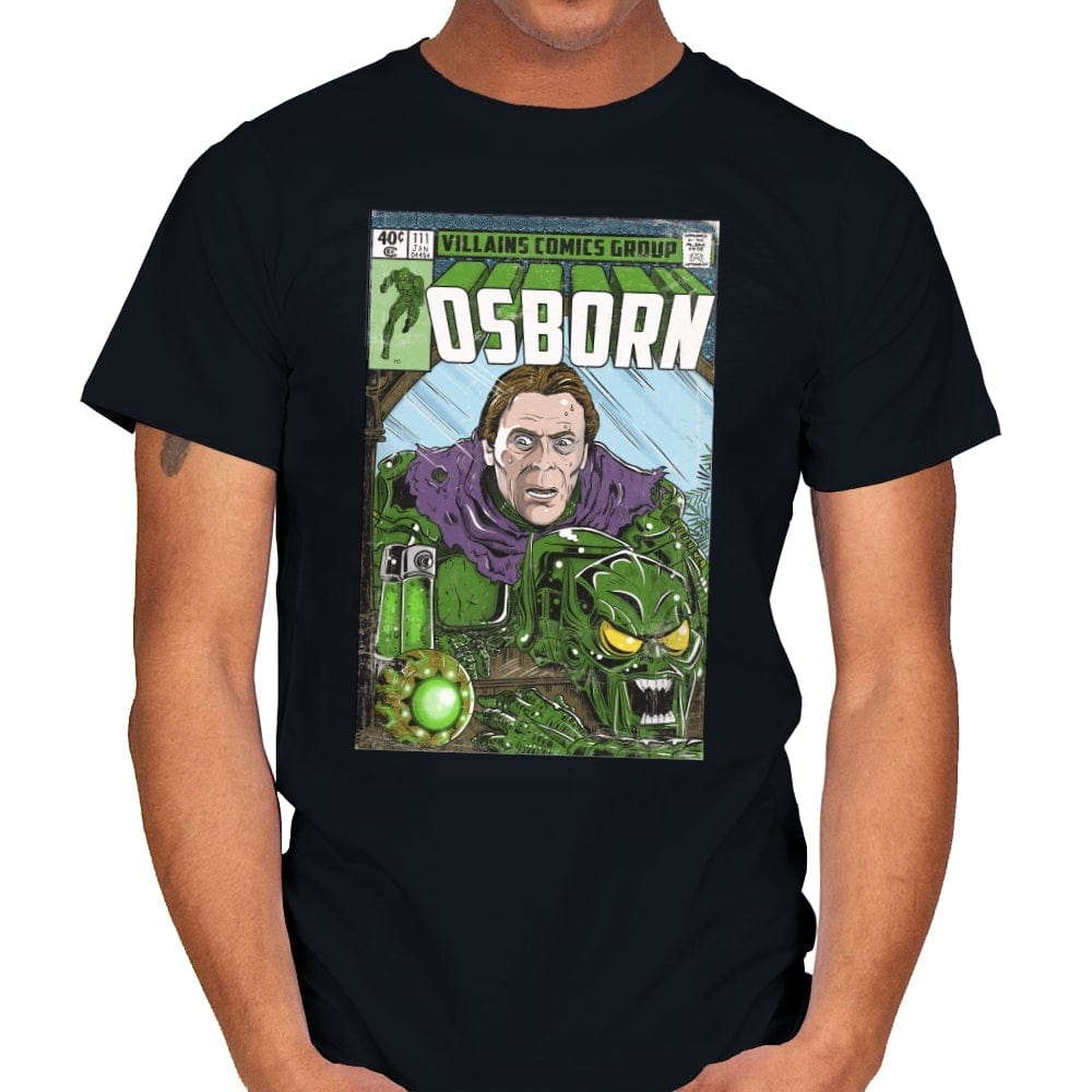 Osborn Old School - Mens T-Shirts RIPT Apparel Small / Black