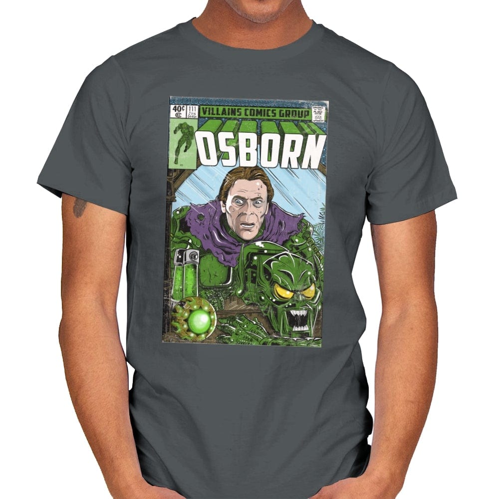 Osborn Old School - Mens T-Shirts RIPT Apparel Small / Charcoal