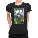 Osborn Old School - Womens Premium T-Shirts RIPT Apparel Small / Black