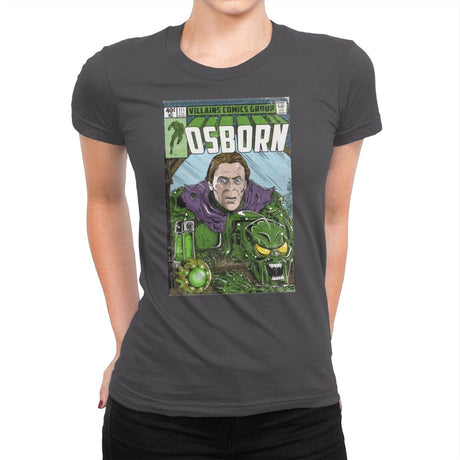 Osborn Old School - Womens Premium T-Shirts RIPT Apparel Small / Heavy Metal