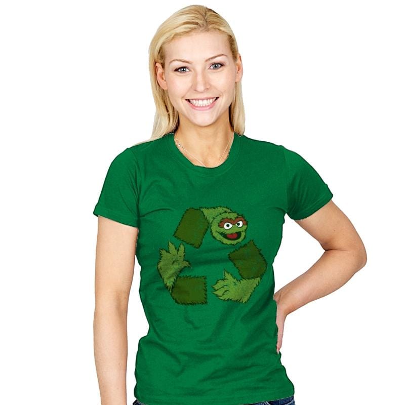 Oscar de Recycle - Womens T-Shirts RIPT Apparel