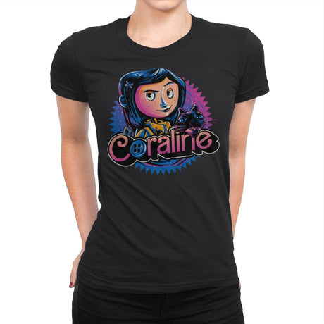 Other Barbie - Womens Premium T-Shirts RIPT Apparel Small / Black