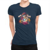 Our Lady of Mystery Exclusive - Womens Premium T-Shirts RIPT Apparel Small / Midnight Navy