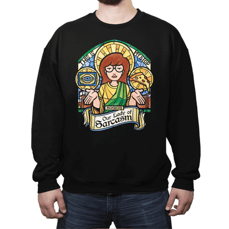 Our Lady of Sarcasm - Crew Neck Crew Neck RIPT Apparel