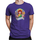 Our Lady of Sarcasm Exclusive - Mens Premium T-Shirts RIPT Apparel Small / Purple Rush
