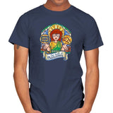 Our Lady of Sarcasm Exclusive - Mens T-Shirts RIPT Apparel Small / Navy