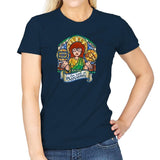 Our Lady of Sarcasm Exclusive - Womens T-Shirts RIPT Apparel Small / Navy