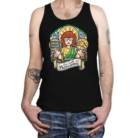 Our Lady of Sarcasm - Tanktop Tanktop RIPT Apparel