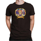 Our Lady of Slay Exclusive - Mens Premium T-Shirts RIPT Apparel Small / Dark Chocolate