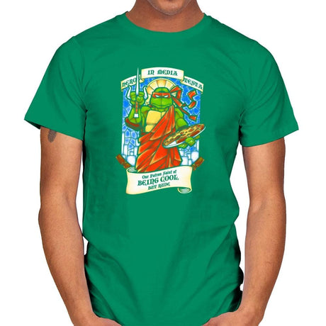 Our Saint of Cool But Rude Exclusive - Mens T-Shirts RIPT Apparel Small / Kelly Green