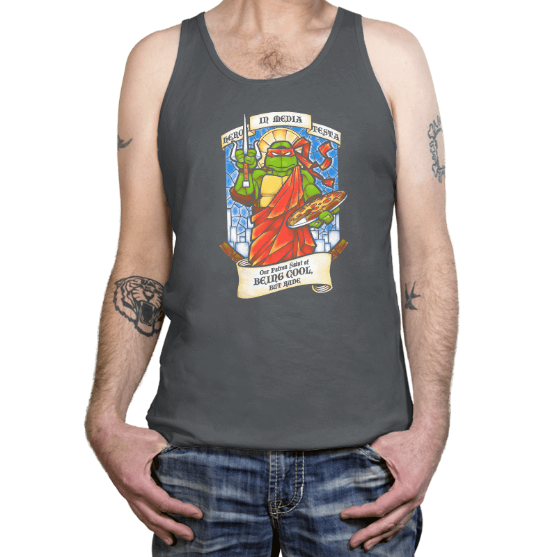 Our Saint of Cool But Rude Exclusive - Tanktop Tanktop RIPT Apparel