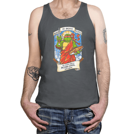 Our Saint of Cool But Rude Exclusive - Tanktop Tanktop RIPT Apparel