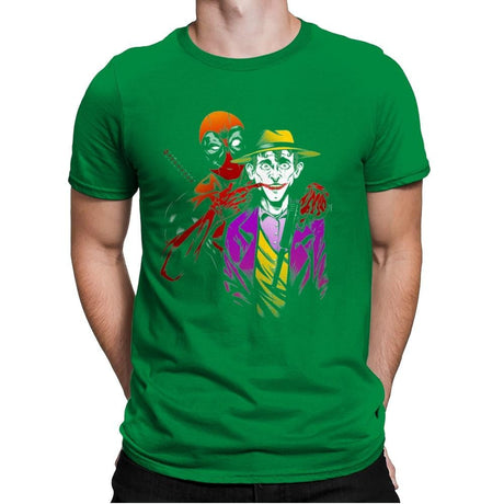Out-Crazying Crazy - Best Seller - Mens Premium T-Shirts RIPT Apparel Small / Kelly Green
