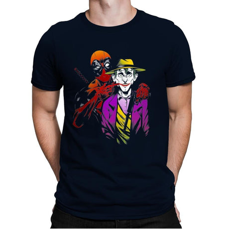 Out-Crazying Crazy - Best Seller - Mens Premium T-Shirts RIPT Apparel Small / Midnight Navy