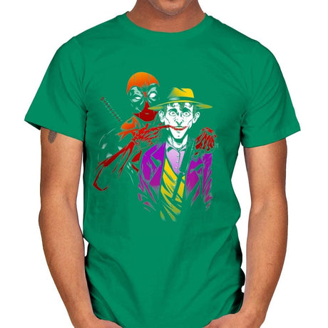 Out-Crazying Crazy - Best Seller - Mens T-Shirts RIPT Apparel Small / Kelly Green