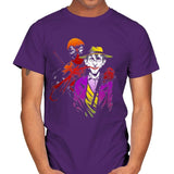 Out-Crazying Crazy - Best Seller - Mens T-Shirts RIPT Apparel Small / Purple