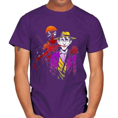 Out-Crazying Crazy - Best Seller - Mens T-Shirts RIPT Apparel Small / Purple