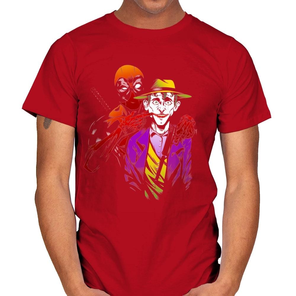 Out-Crazying Crazy - Best Seller - Mens T-Shirts RIPT Apparel Small / Red