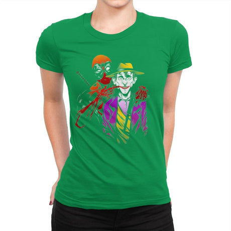 Out-Crazying Crazy - Best Seller - Womens Premium T-Shirts RIPT Apparel Small / Kelly Green