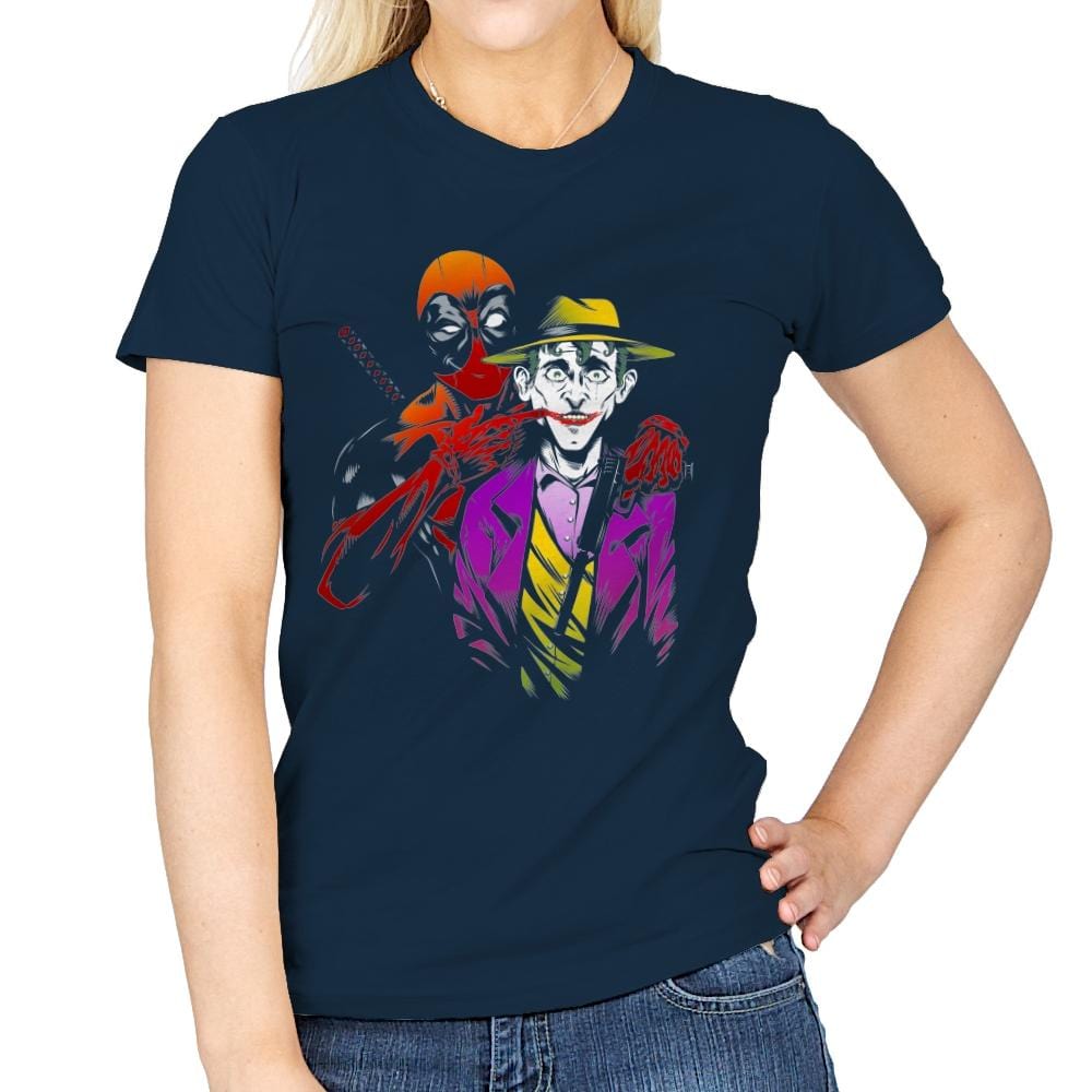Out-Crazying Crazy - Best Seller - Womens T-Shirts RIPT Apparel Small / Navy