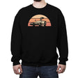 Outatime Beagle - Crew Neck Sweatshirt Crew Neck Sweatshirt RIPT Apparel Small / Black