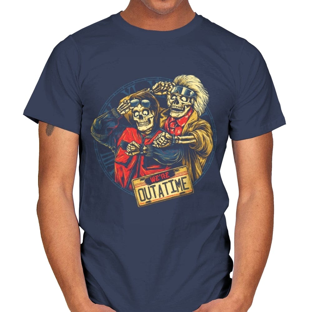 Outatime - Best Seller - Mens T-Shirts RIPT Apparel Small / Navy