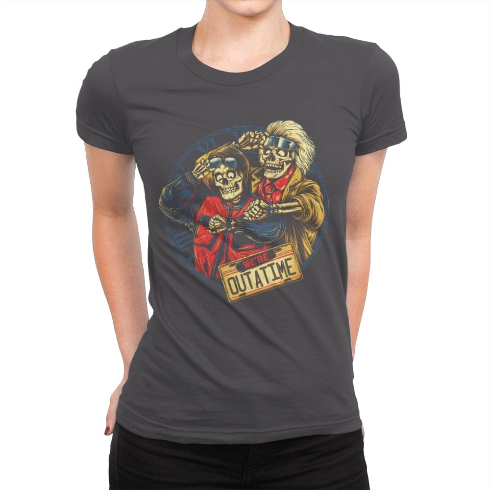 Outatime - Best Seller - Womens Premium T-Shirts RIPT Apparel Small / Heavy Metal