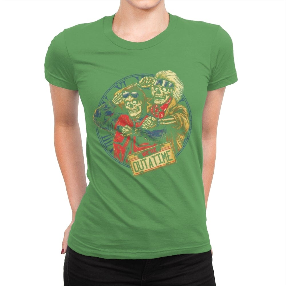 Outatime - Best Seller - Womens Premium T-Shirts RIPT Apparel Small / Kelly