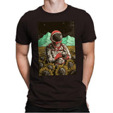 Outer Space Man - Mens Premium T-Shirts RIPT Apparel Small / Dark Chocolate