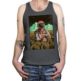 Outer Space Man - Tanktop Tanktop RIPT Apparel X-Small / Asphalt
