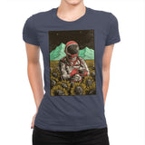 Outer Space Man - Womens Premium T-Shirts RIPT Apparel Small / Indigo