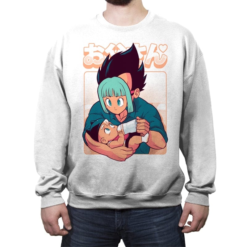 Outosan - Crew Neck Sweatshirt Crew Neck Sweatshirt RIPT Apparel Small / White