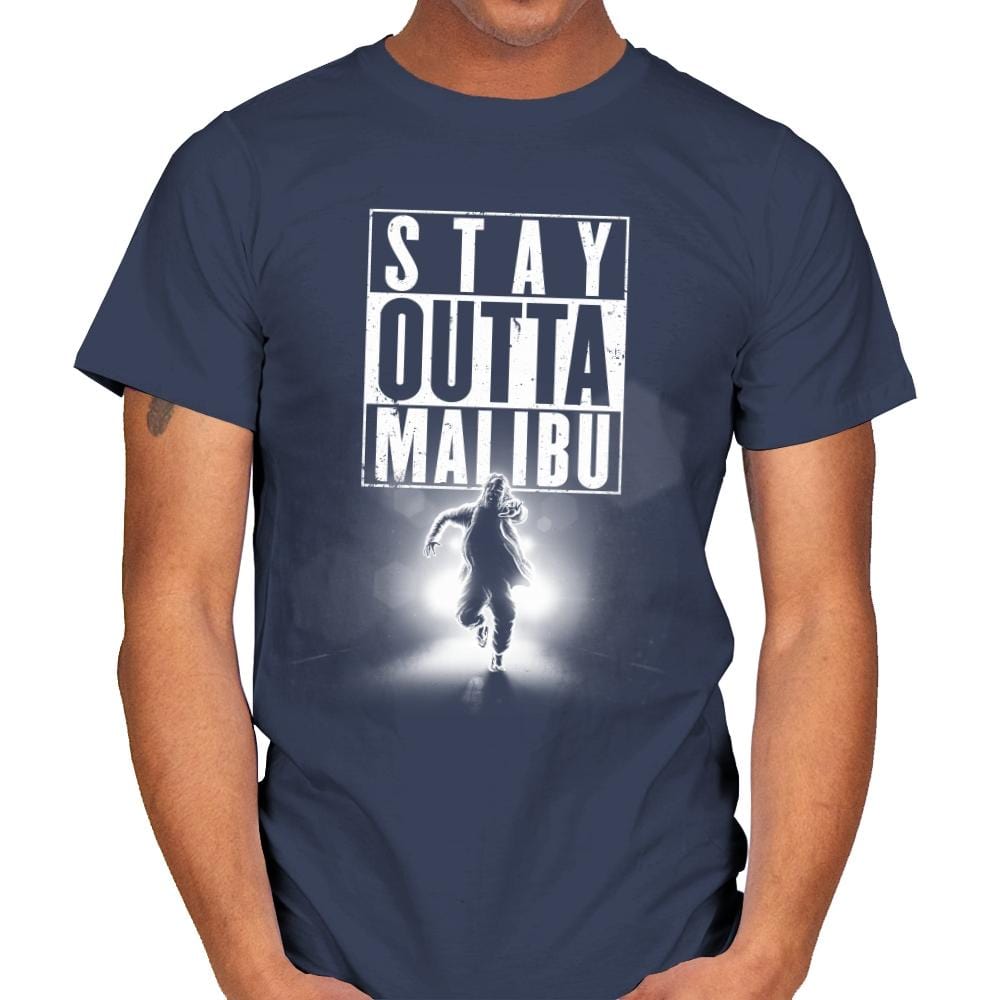 Outta Malibu - Mens T-Shirts RIPT Apparel Small / Navy