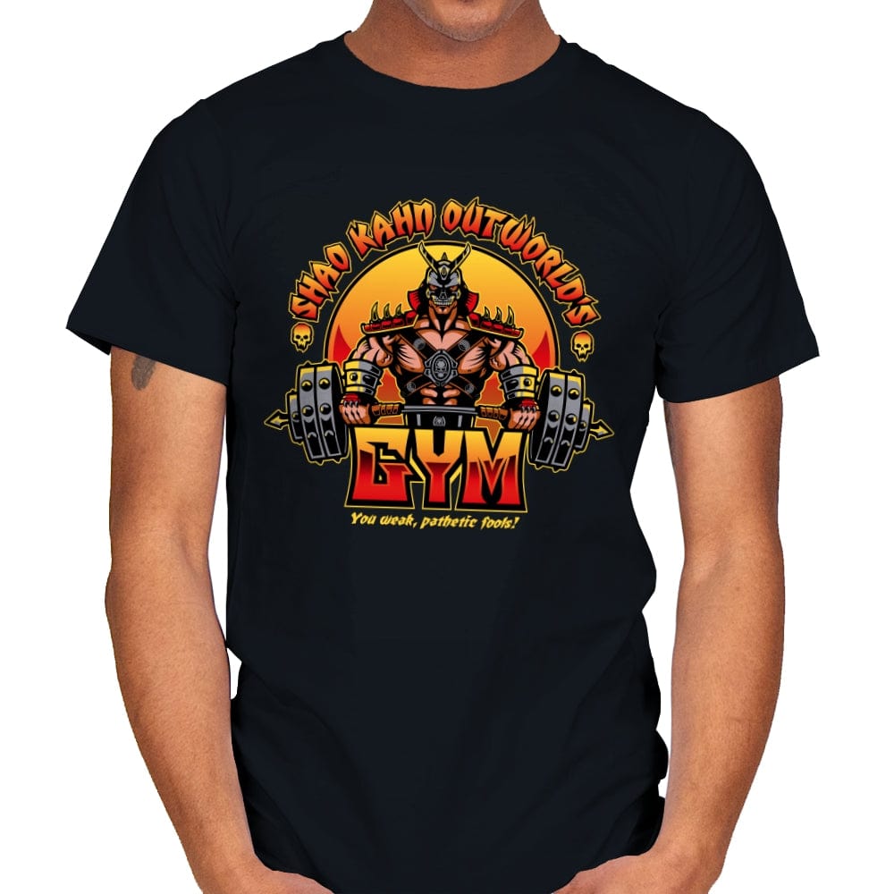 Outworld's Gym - Mens T-Shirts RIPT Apparel Small / Black