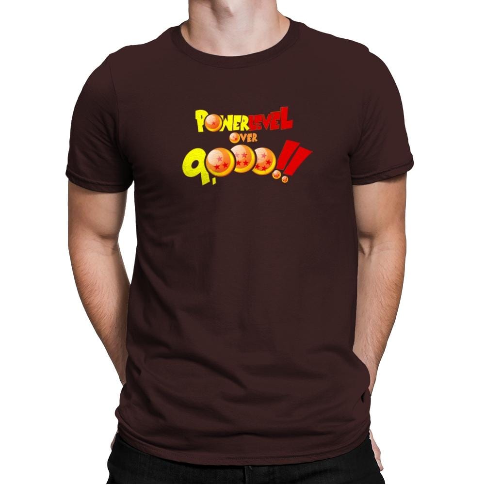 Over 9K Exclusive - Mens Premium T-Shirts RIPT Apparel Small / Dark Chocolate