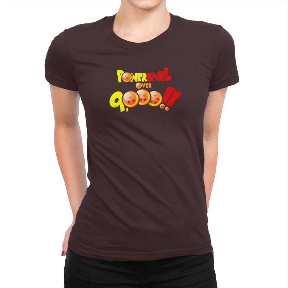 Over 9K Exclusive - Womens Premium T-Shirts RIPT Apparel Small / Dark Chocolate