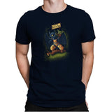 Over Your Training Is - Pop Impressionism - Mens Premium T-Shirts RIPT Apparel Small / Midnight Navy