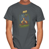 Over Your Training Is - Pop Impressionism - Mens T-Shirts RIPT Apparel Small / Charcoal