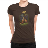 Over Your Training Is - Pop Impressionism - Womens Premium T-Shirts RIPT Apparel Small / Dark Chocolate