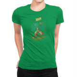 Over Your Training Is - Pop Impressionism - Womens Premium T-Shirts RIPT Apparel Small / Kelly Green