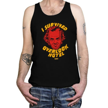 Overlook Survivor - Tanktop Tanktop RIPT Apparel X-Small / Black