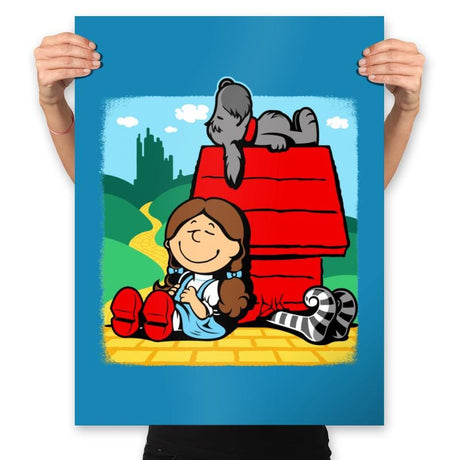 Oznuts - Prints Posters RIPT Apparel 18x24 / Sapphire