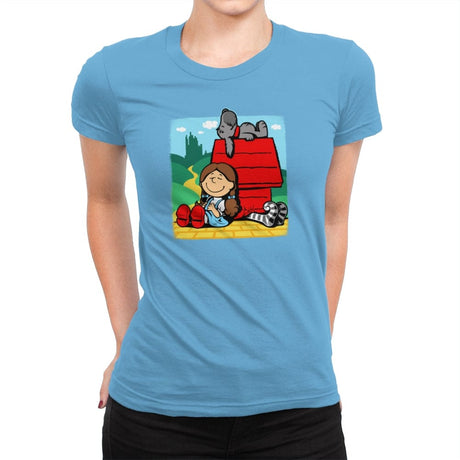 Oznuts - Womens Premium T-Shirts RIPT Apparel Small / Turquoise