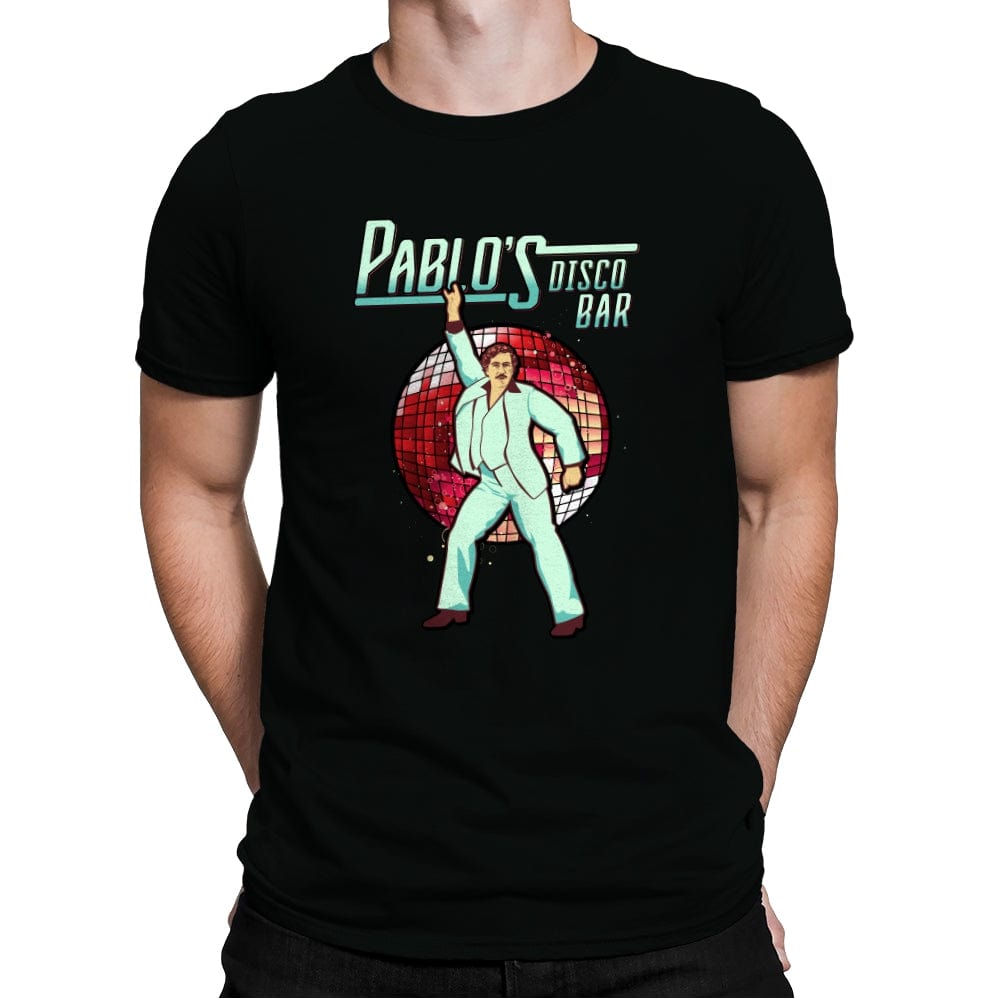 Pablo's Disco Bar - Mens Premium T-Shirts RIPT Apparel Small / Black