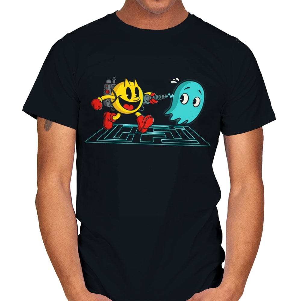 Pac-buster - Mens T-Shirts RIPT Apparel Small / Black