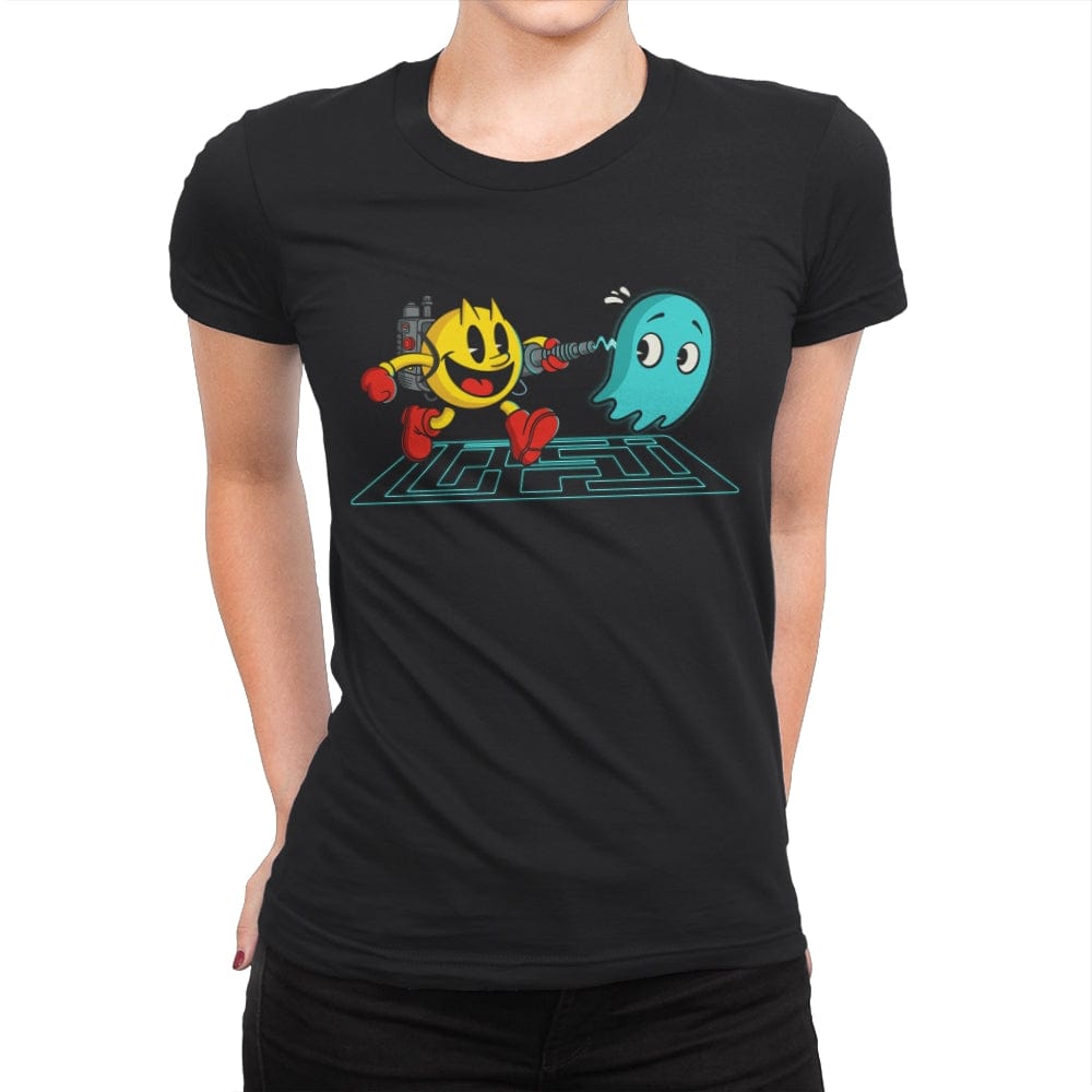 Pac-buster - Womens Premium T-Shirts RIPT Apparel Small / Black