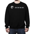 Pac Death Star - Crew Neck Sweatshirt Crew Neck Sweatshirt RIPT Apparel Small / Black