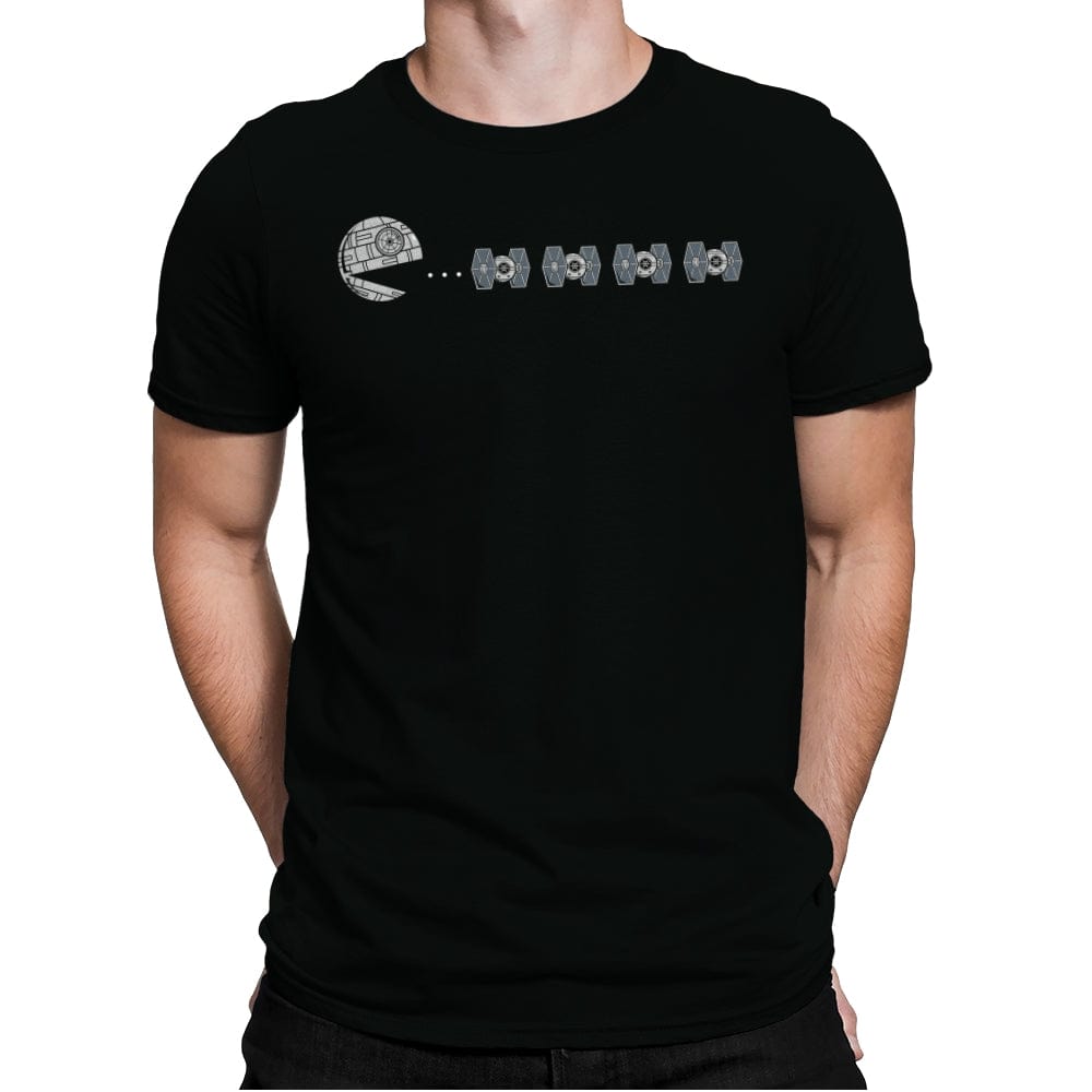 Pac Death Star - Mens Premium T-Shirts RIPT Apparel Small / Black