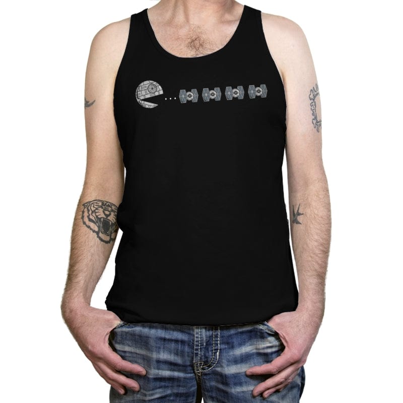 Pac Death Star - Tanktop Tanktop RIPT Apparel X-Small / Black